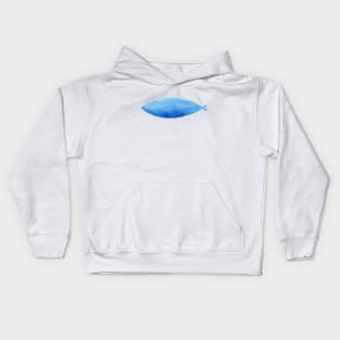 Blue fish Kids Hoodie